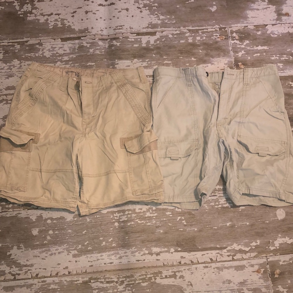 2 pair size 32 cargo shorts/BOGO $5 item